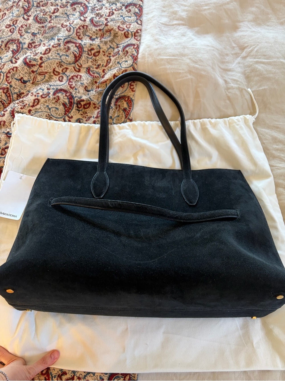 Toteme Suede Lounge Tote - Picture 13 of 13